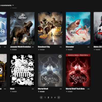 Conta Epic Games com mais de 60 jogos!