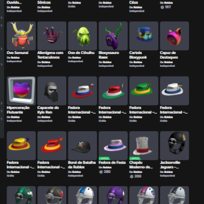 conta roblox top