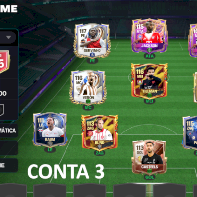 Conta 3 Fifa Mobile - Login Conta Ea - GER115 + Gervinho 117