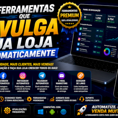 🚀 Ferramentas de Divulgação Automática Premium para Lojas ⭐