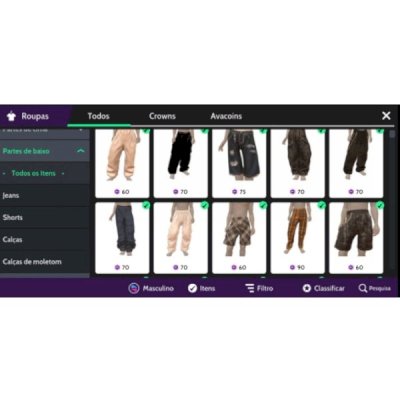 Conta masculina avakin life