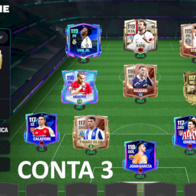 CONTA 3 FIFA GER 118 + VINI JR. 119