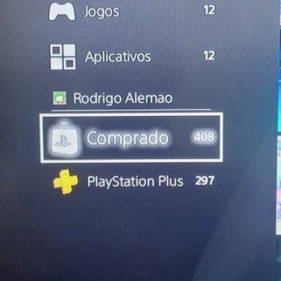 Conta PSN com 100+ jogos