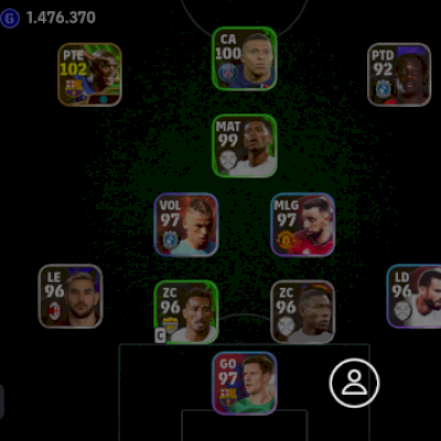 Conta efootbal mobile