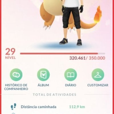 Conta antiga nível 29 desde 2016