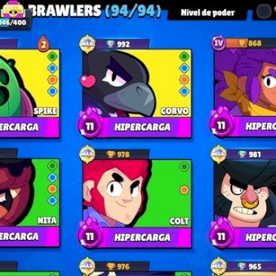 Vendo conta do brawl stars