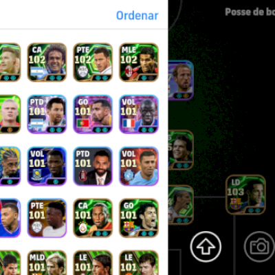CONTA EFOOTBALL-3228- ELENCO FULL 103+ - NEYMAR MSN- HALAAND BIG TIME- KANE SHOW