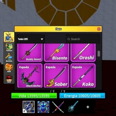 Conta com V4s (full) 🐰🦈👻🤖 e outras, CDK e Kitsune equipada.