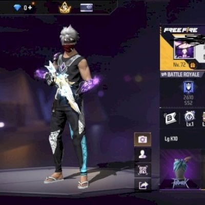 CONTA FREE FIRE PRIME 7