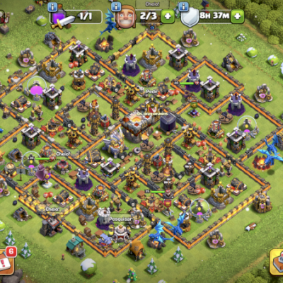 Conta Clash of Clans + Clash royale