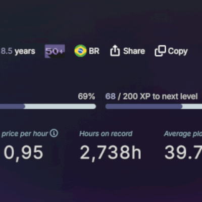 Conta Steam com 102 jogos