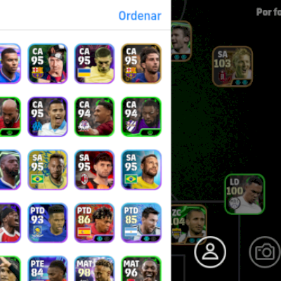 Conta efootball 3100+ overall