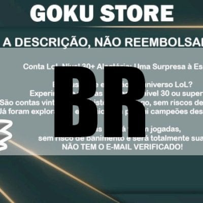 Conta Unranked LVL 30+ (Seminovo)