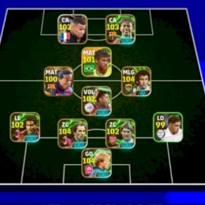 Efootball mobile contas