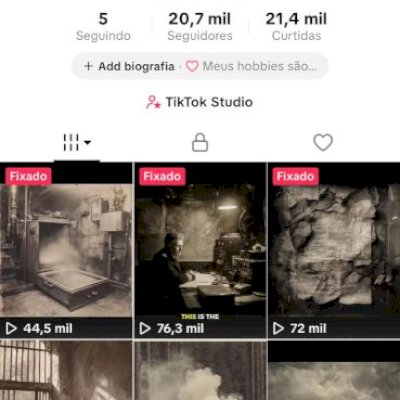 CONTA DO TIKTOK ALEMANHA MONETIZADA +20,7K SEGUIDORES (BEM ENGAJADA)