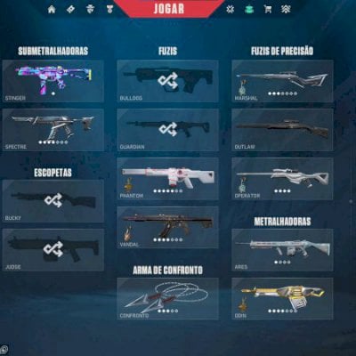 Conta de Valorant, LOL e tft com diversas skins em todos os jogos