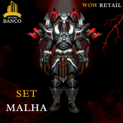 World of Warcraft - Transmog/Skin de armadura de MALHA (Completo)