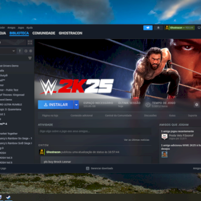 Conta WWE 2K25 Edição Bloodline