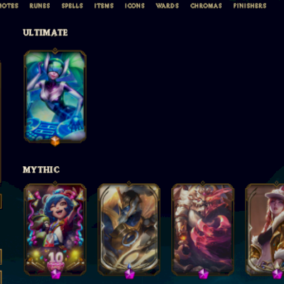 CONTA LOL COM 150 SKINS LVL 328!!!!