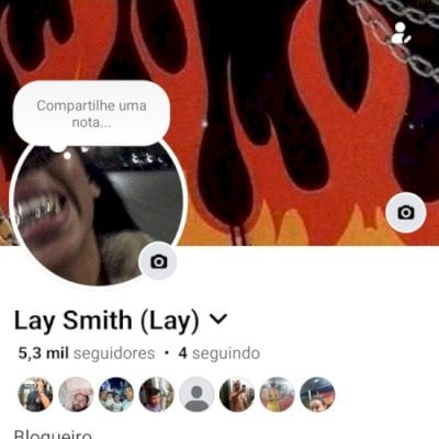 Página com 5K DE SEGUIDORES