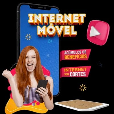 INTERNET ILIMITADA VIA APLICATIVO PEGA VIVO, TIM E CLARO. ULTRA VELUZ