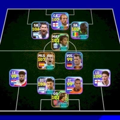 mbl/boa conta iniciante - 107iniesta,107kane,seaman,romero,raul,messi,n.jackson