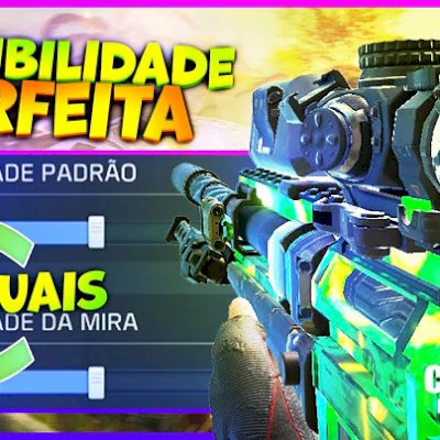 A MELHOR SENSIBILIDADE no COD MOBILE 2024-2025