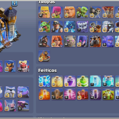 CV18 LENDARIO COM VARIOS EQUIPAMENTOS FULL + MUITAS SKINS