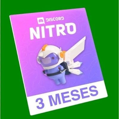 (Mais Barato) Discord Nitro Trimensal | Nitro 3 Meses