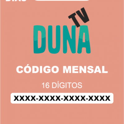 Duna tv mensal 30 dias