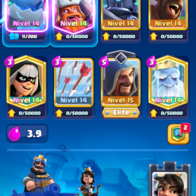 Vendo não conta do Clash Royale, 7 anos que tem a conta