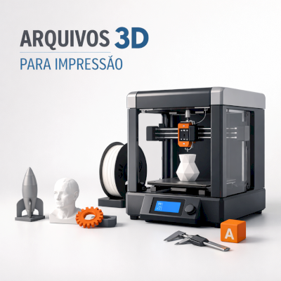 Arquivos 3MF para Impressão 3D – Prontos para Imprimir – Download Digital